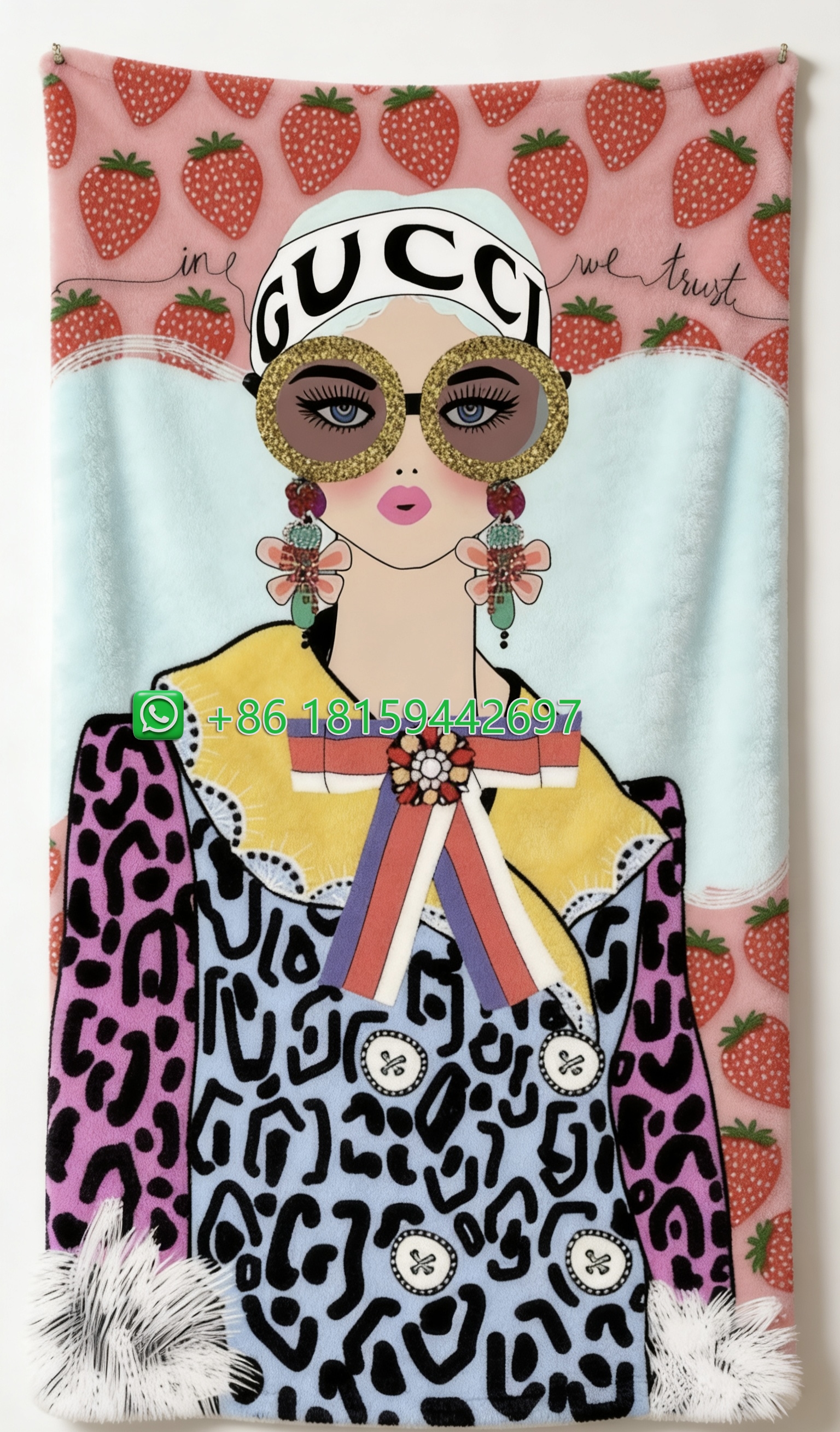 Gucci Throw Blankets